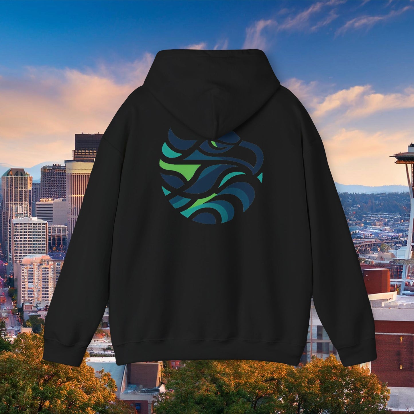 Seattle Football Logo Hoodie
