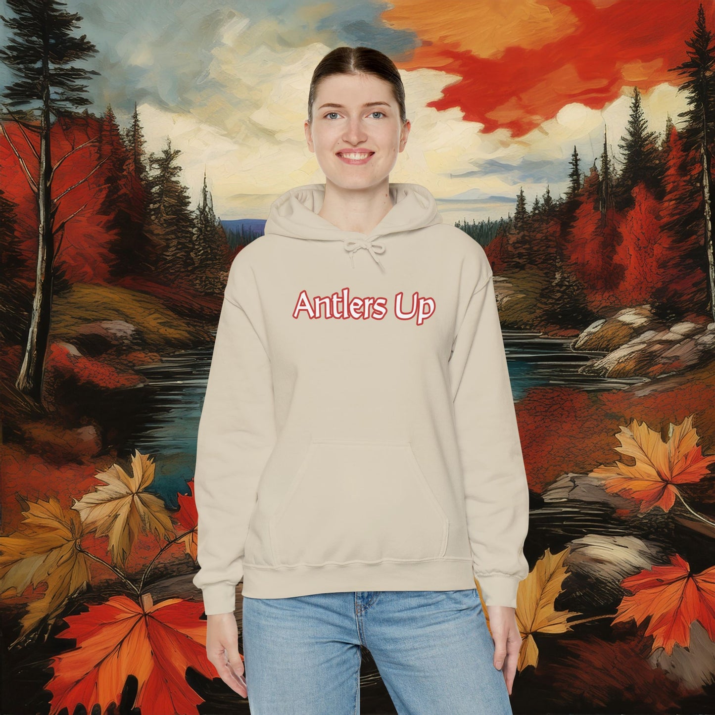 Canadian Moose "Antlers Up" Hoodie