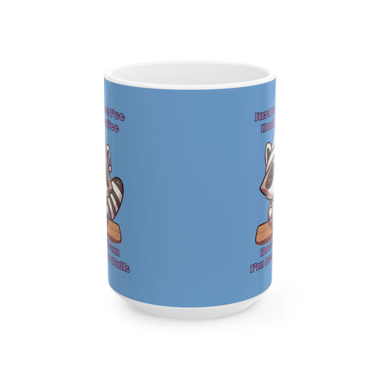 Raccoon Coffee Ceramic Mug (11oz/15oz)