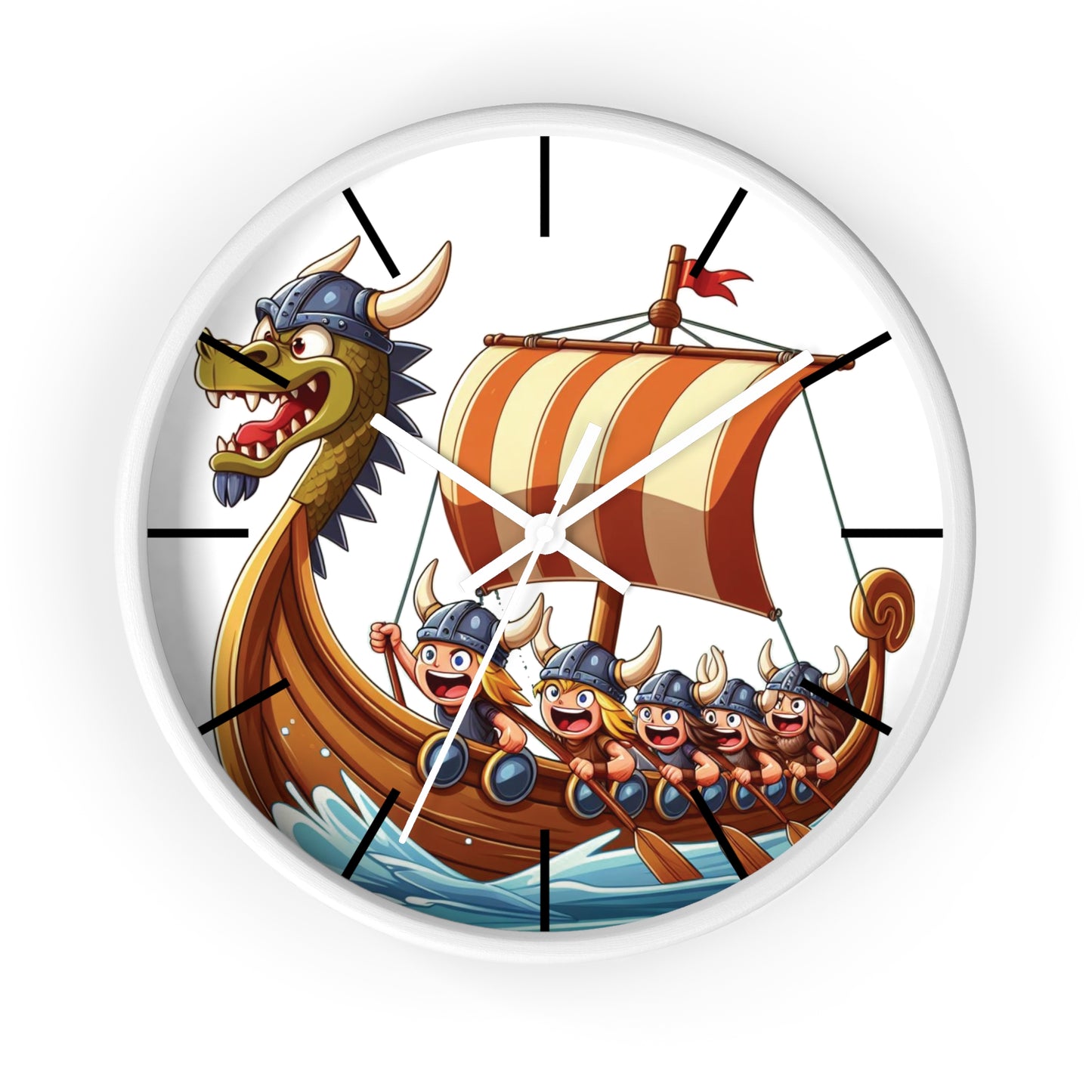 Little Raiding Party Wall Clock