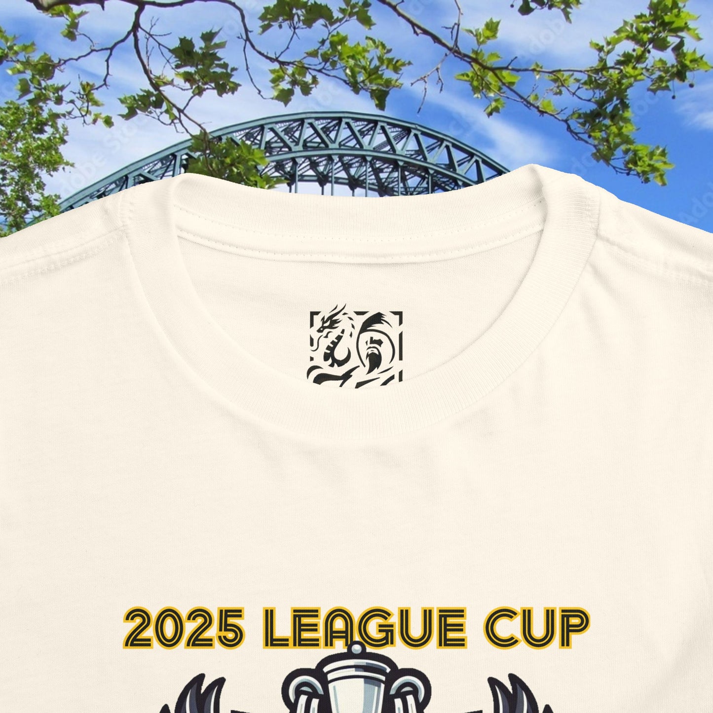 Newcastle Cup Champions Crest Toddler Tee