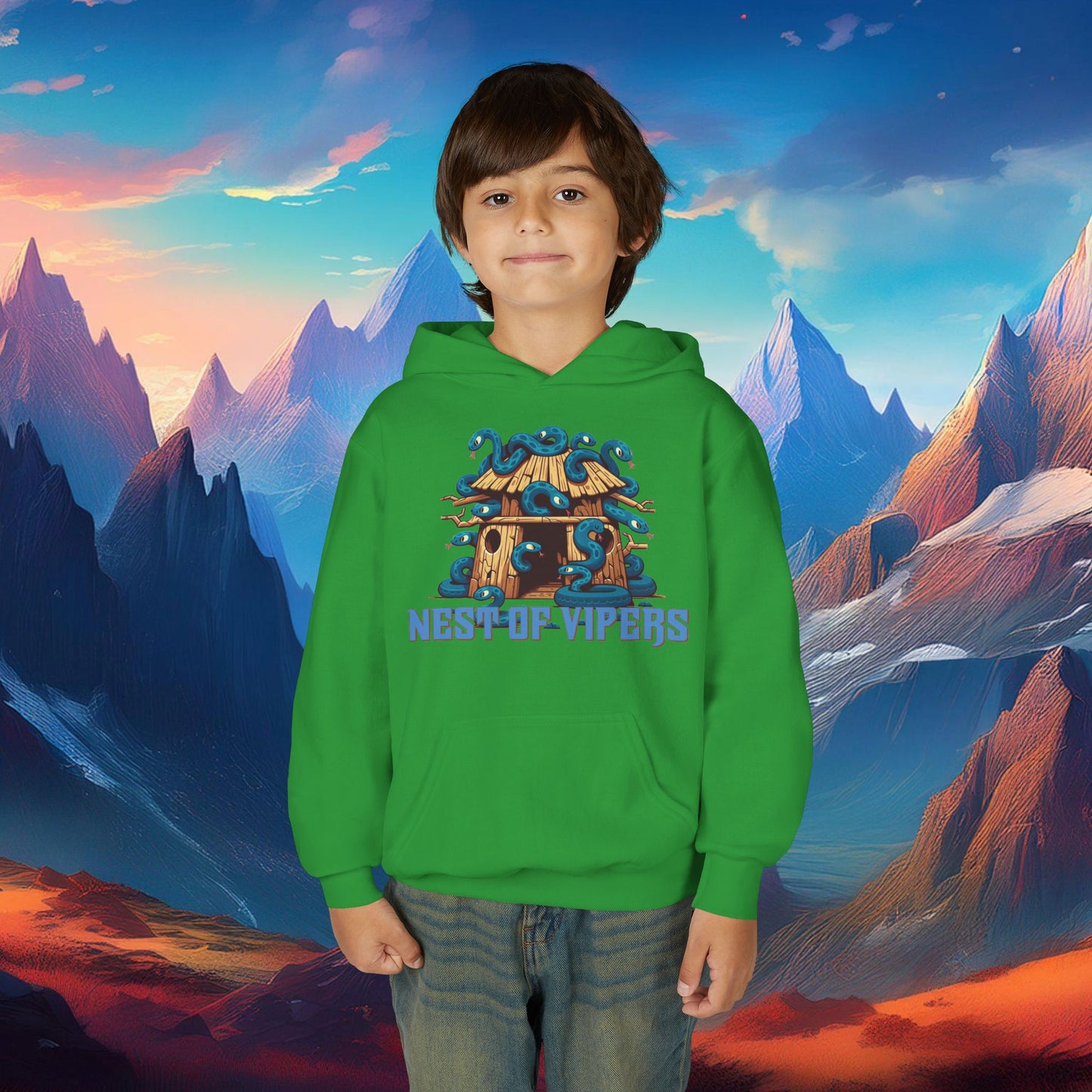 Nest of Vipers Youth Hoodie
