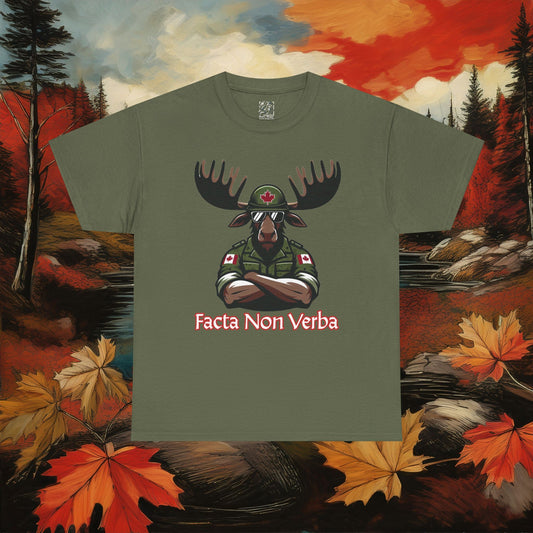 Canadian Moose "Facta Non Verba" Tee