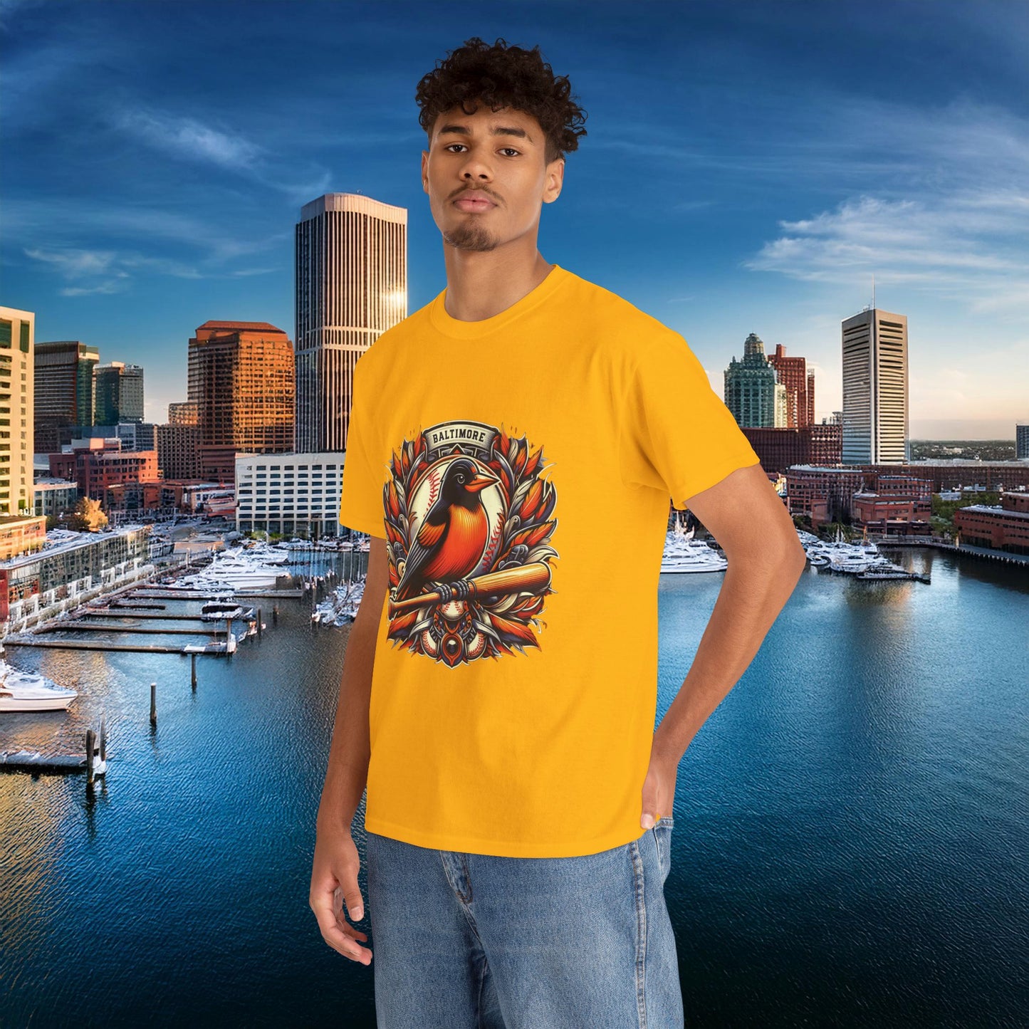 Baltimore Baseball Crest Tee