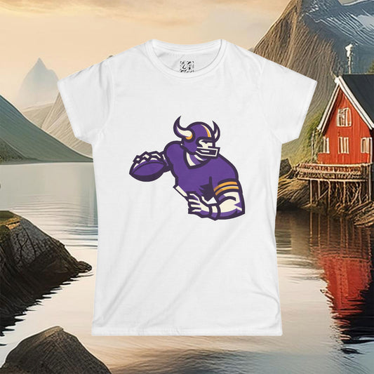 Minnesota Football QB Women's Softstyle Tee
