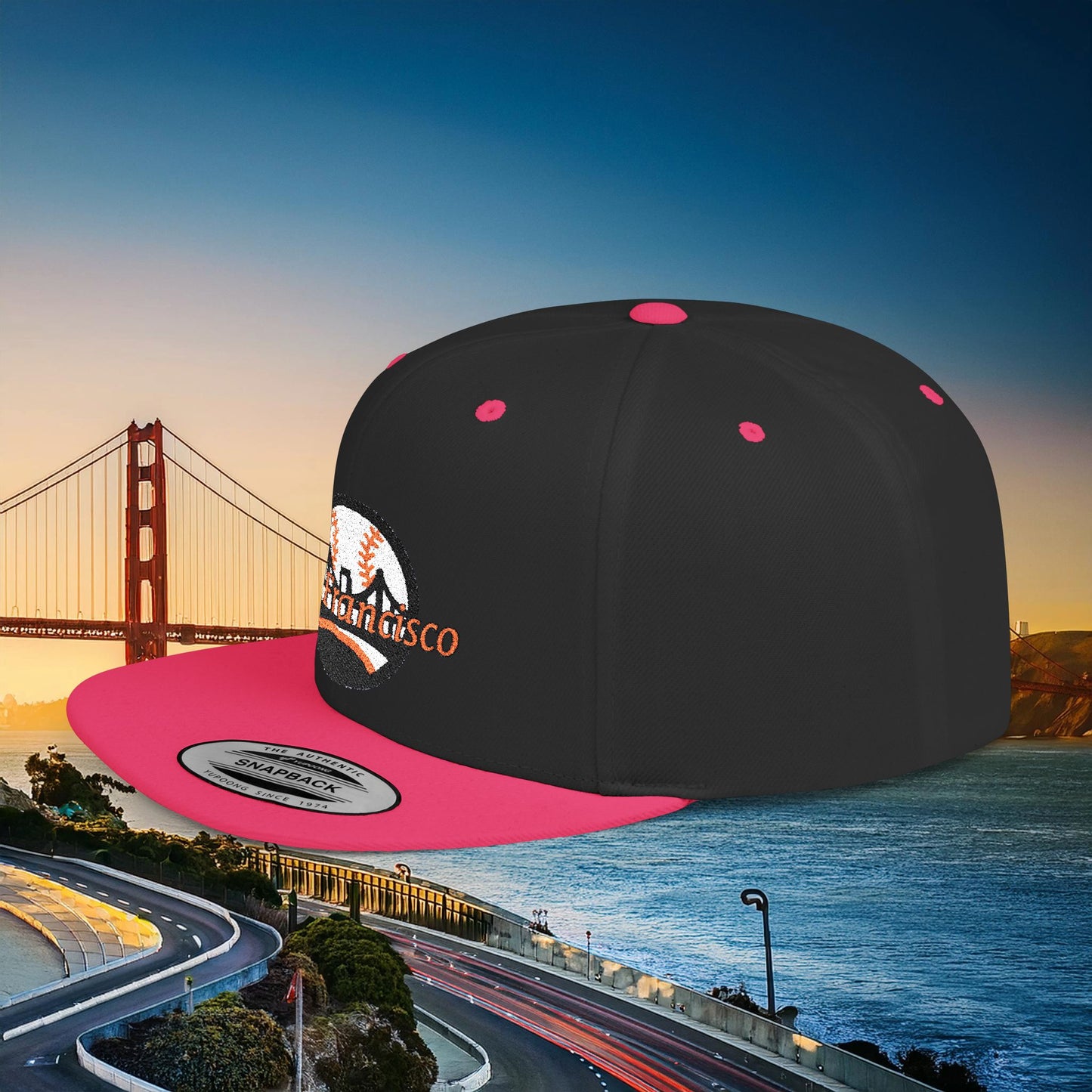 SF Baseball Flat Bill Snapback