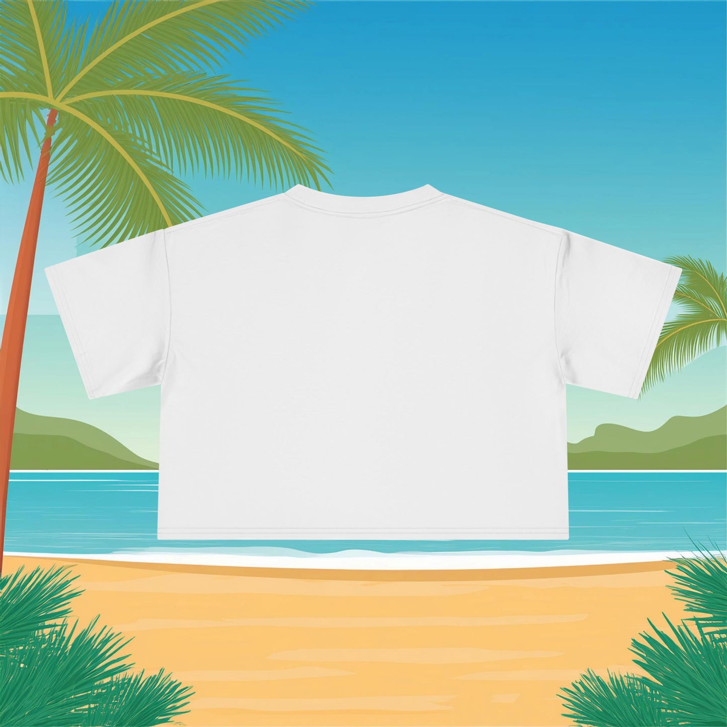 Rainbow Ohana Women's Crop Tee