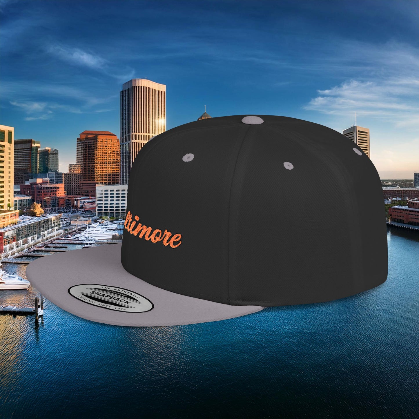 Baltimore Flat Bill Snapback