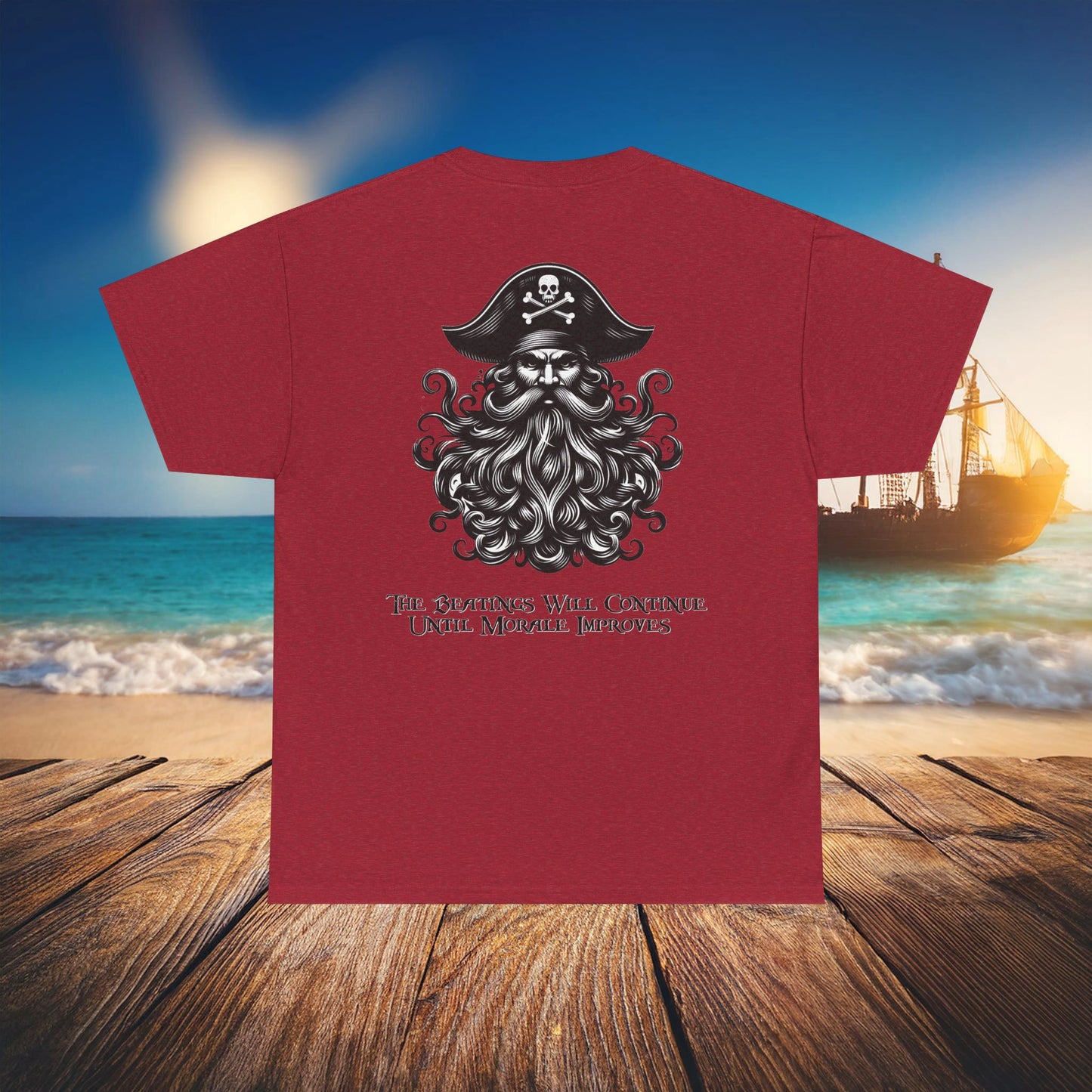 Pirate "Beatings Will Continue" Tee