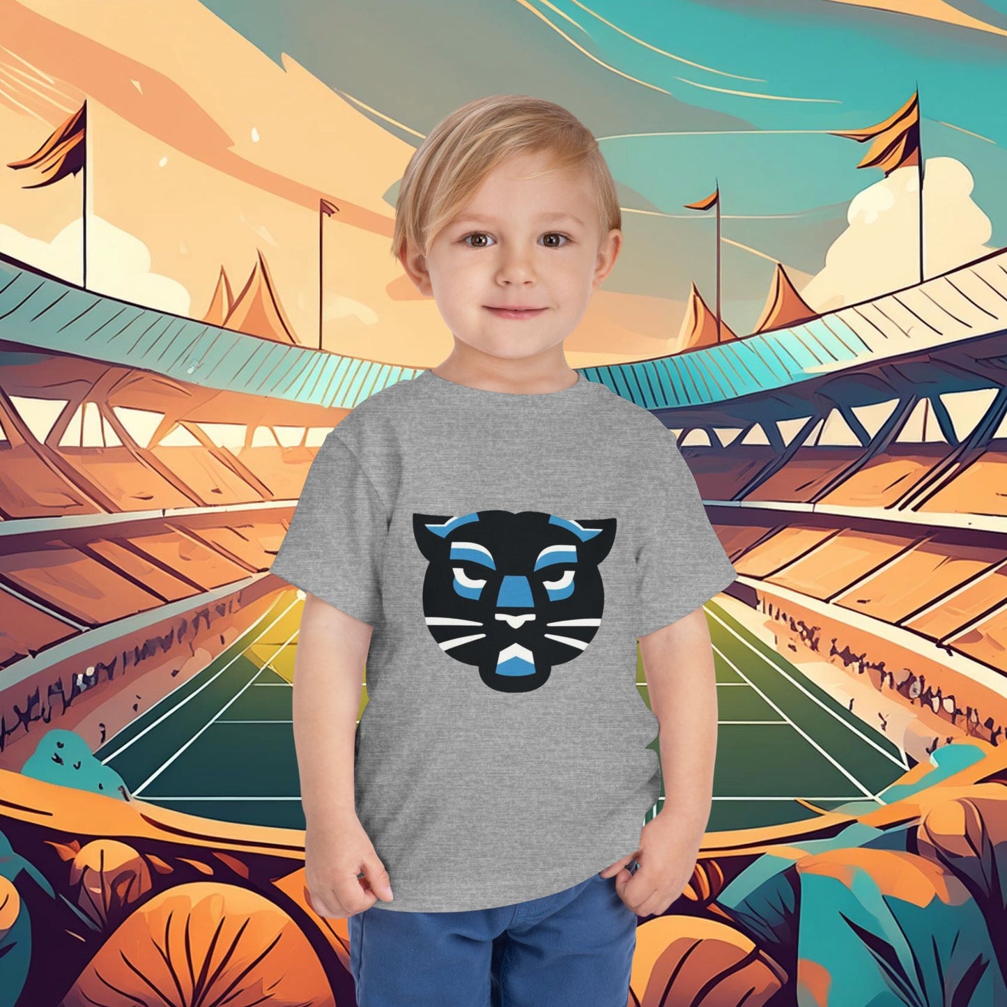 Panther Logo Toddler Tee