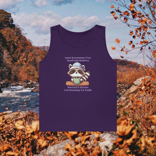 Raccoon Coffee Tank Top