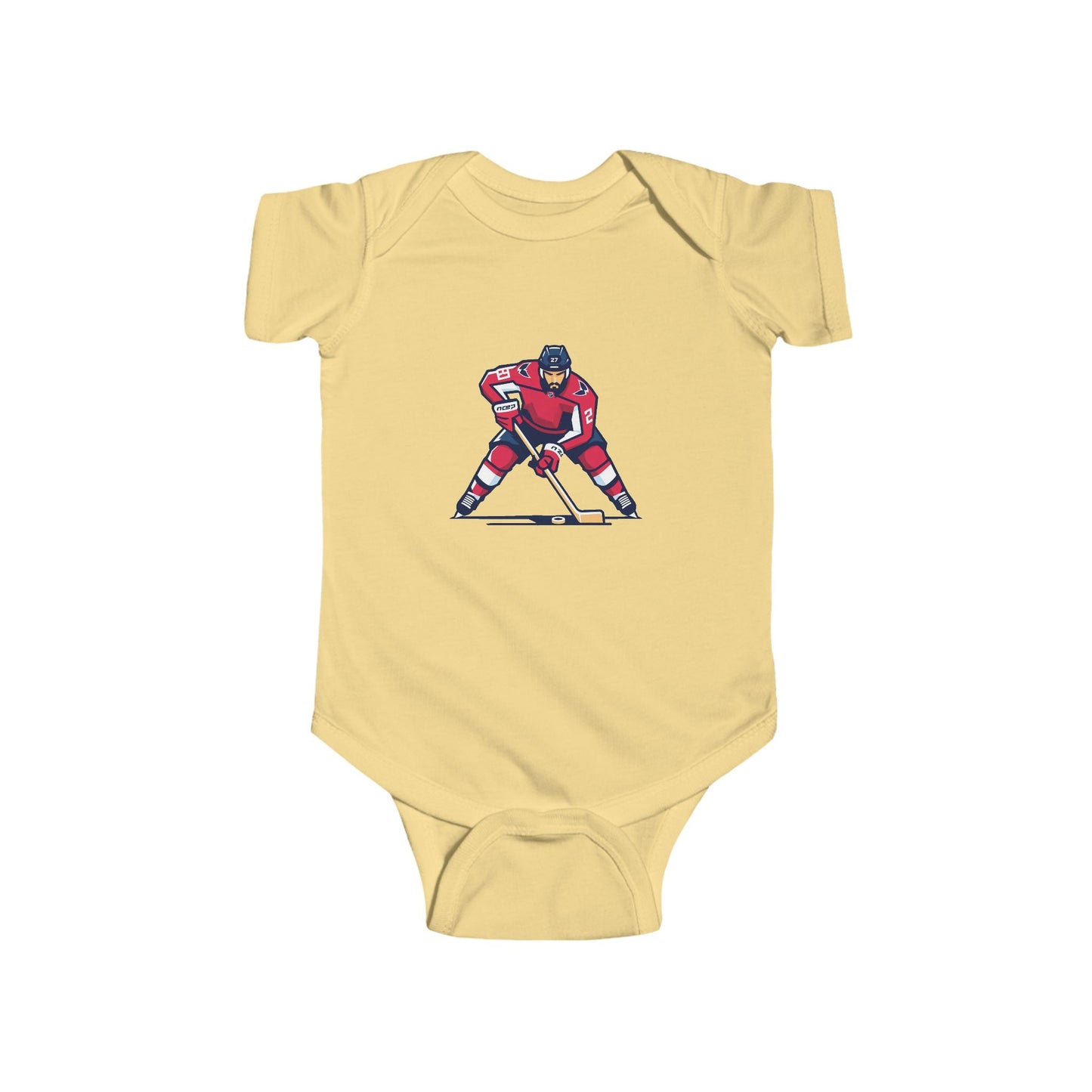 Washington Hockey Player Infant Bodysuit