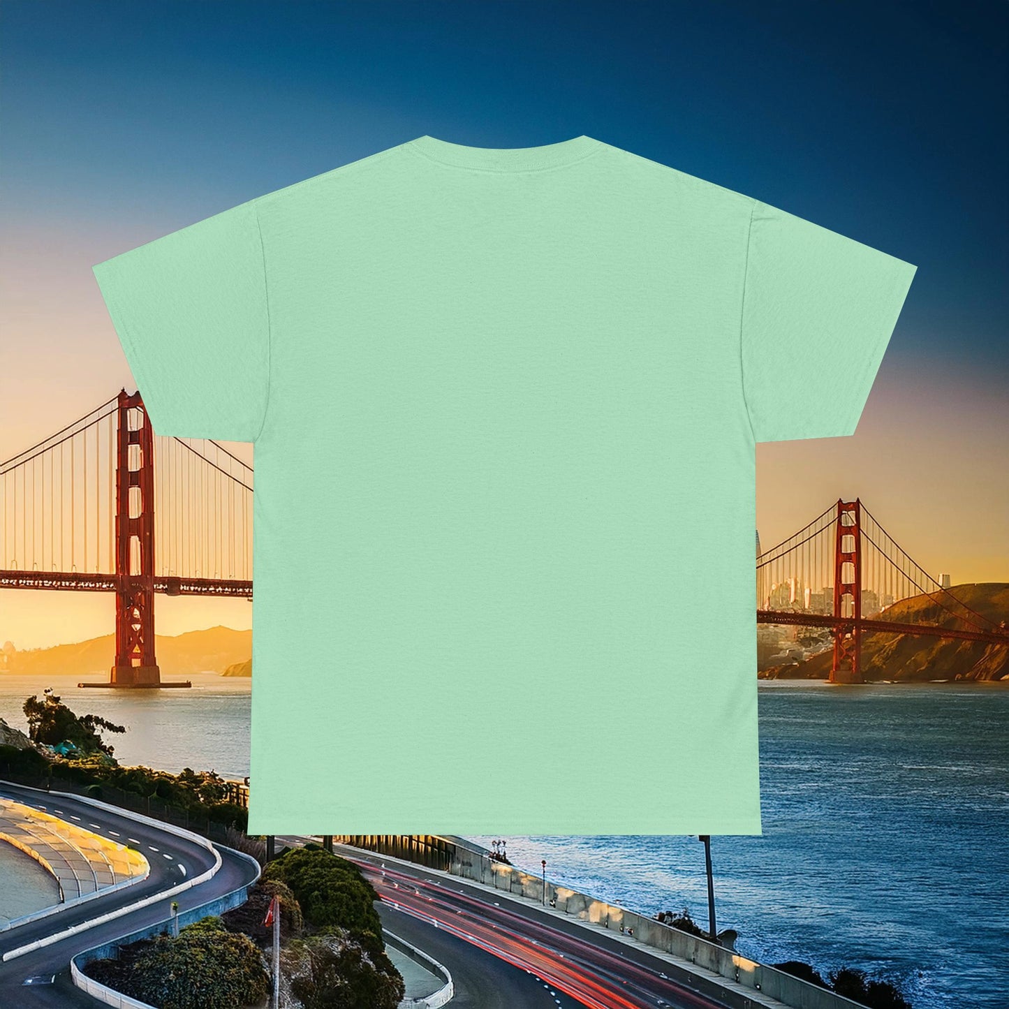 Vibrant San Francisco Psychedelic Tee