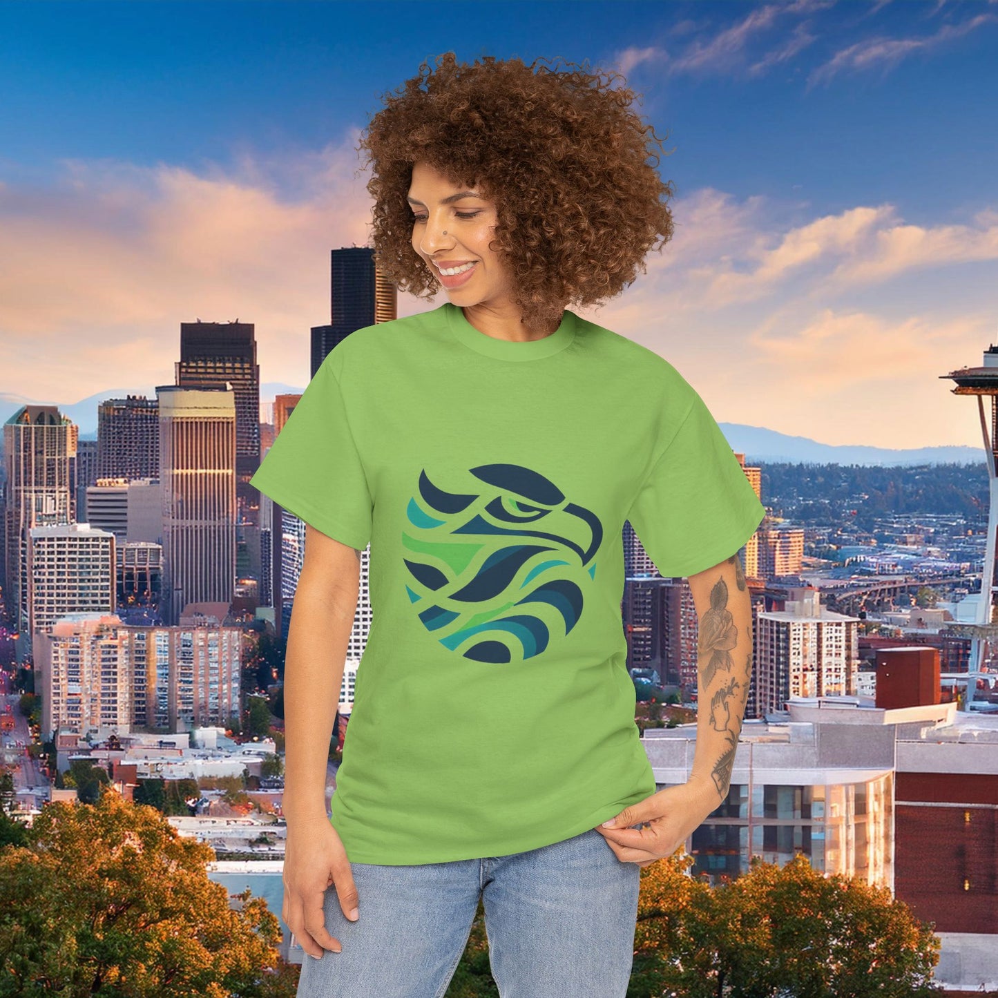 Seattle Football Logo Tee