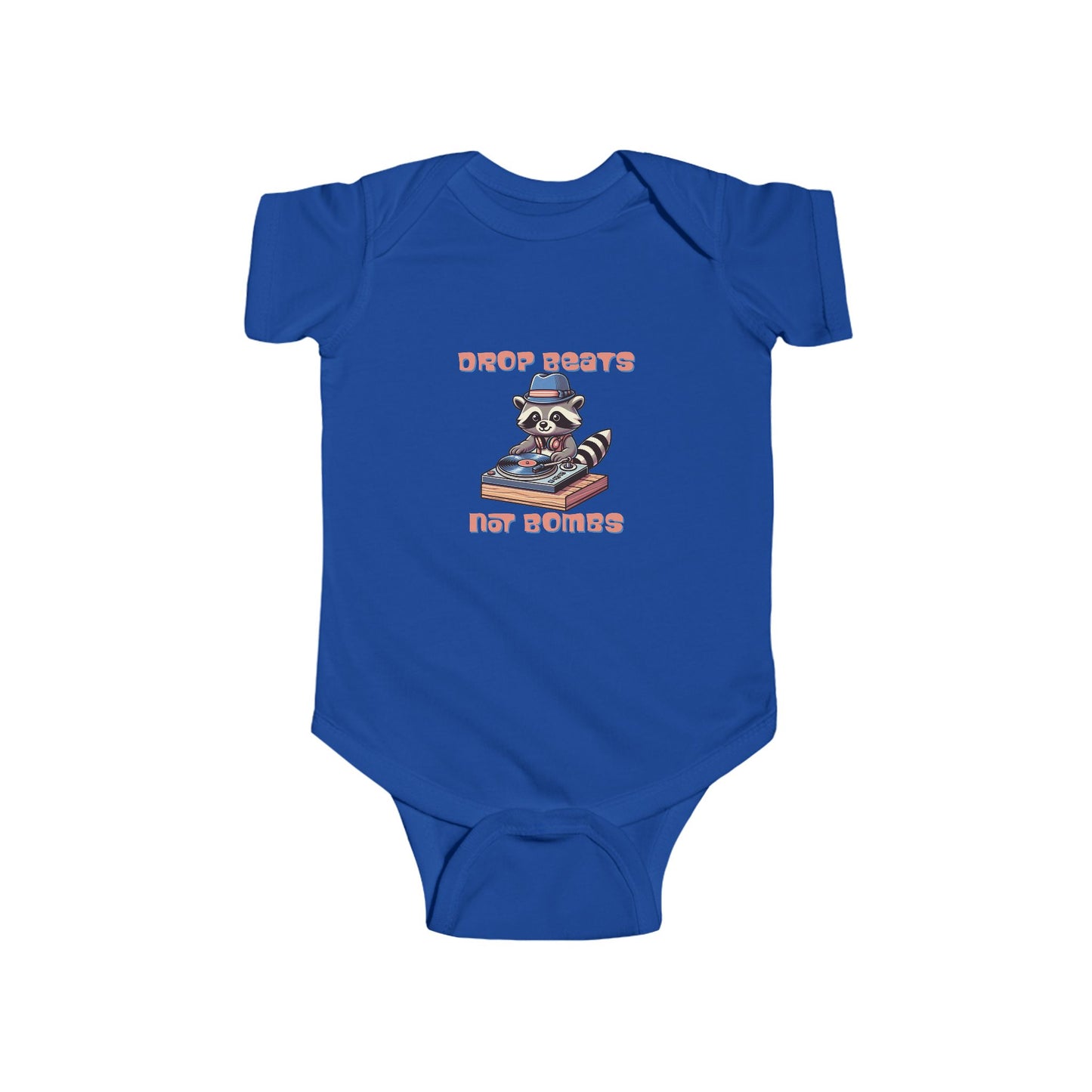 "Beats Not Bombs" Peace Infant Bodysuit