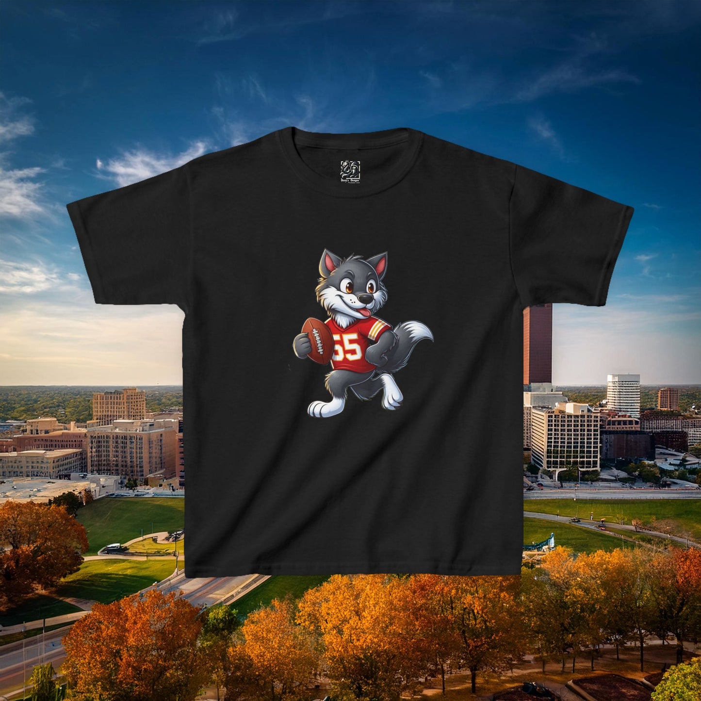 Kansas City Little Wolf Kids Tee