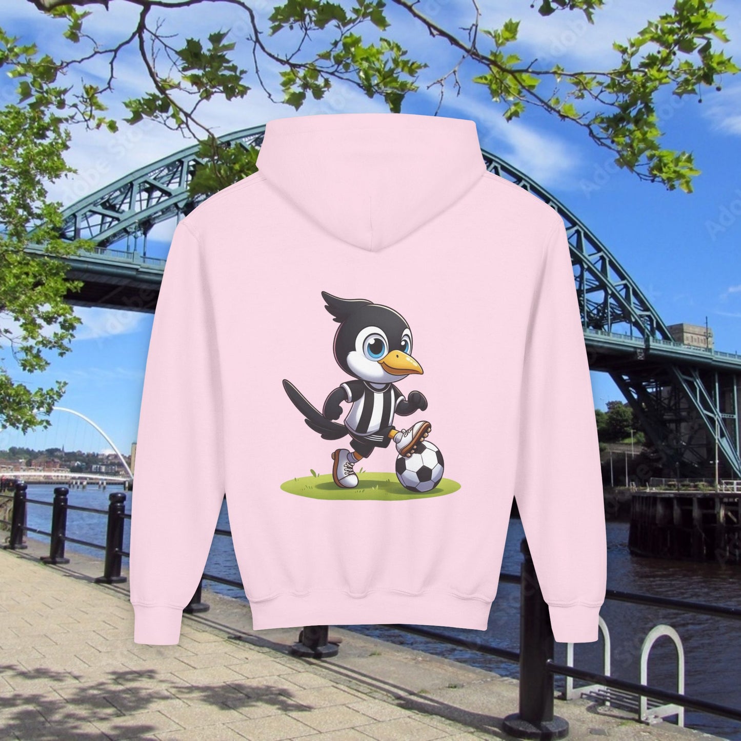 Newcastle United Little Magpie Youth Hoodie