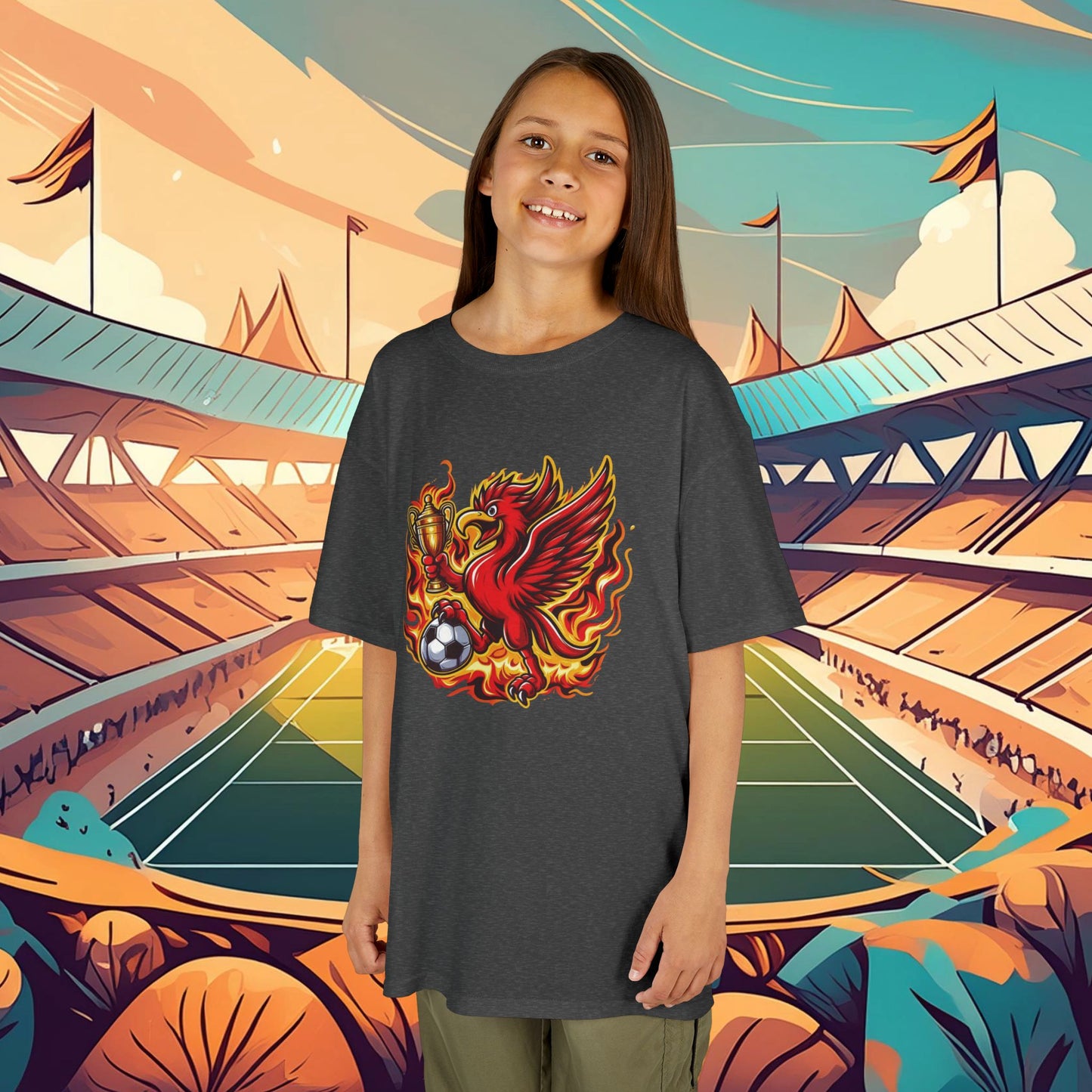 Liverpool Flames Kids Tee