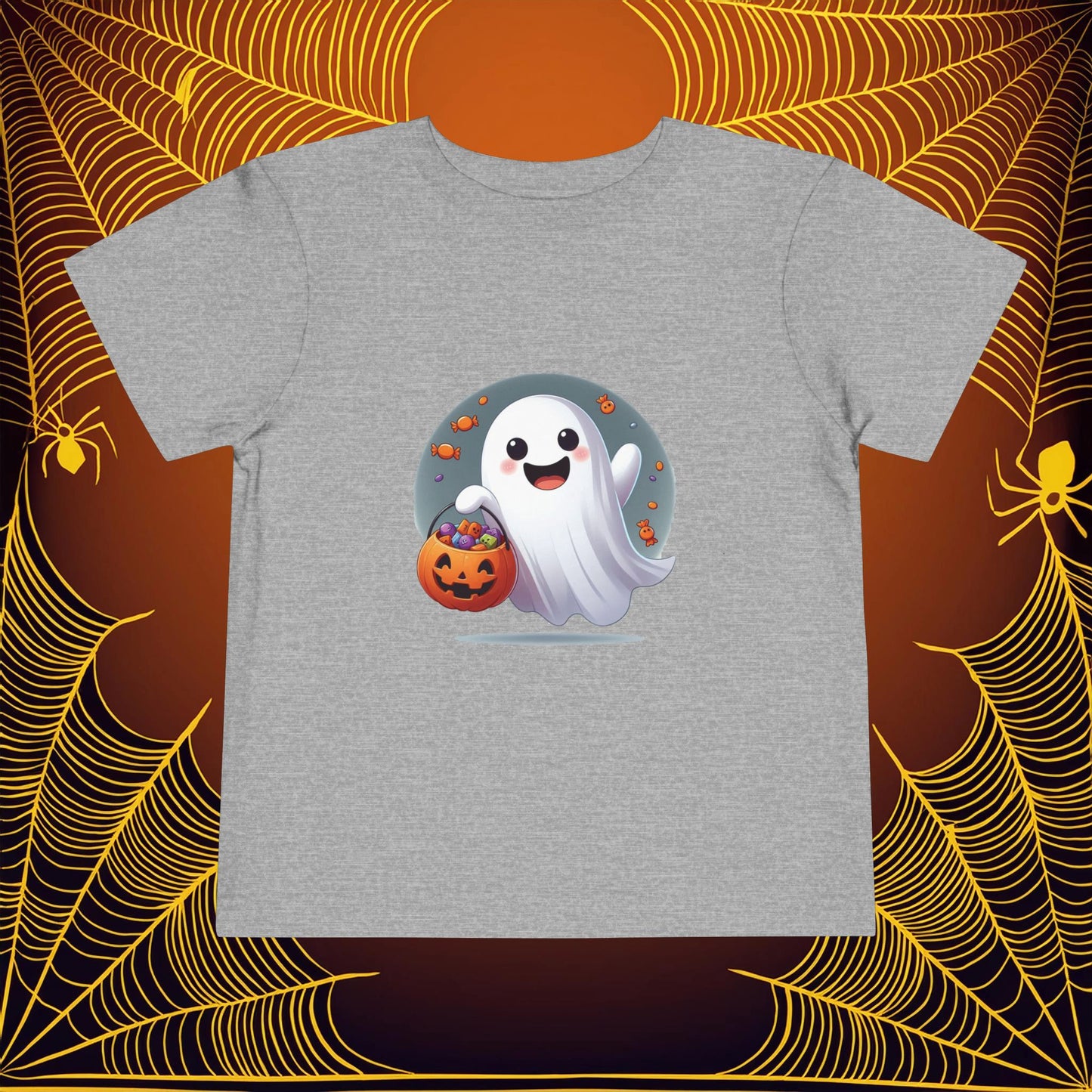 Trick or Treat Ghost Toddler Tee