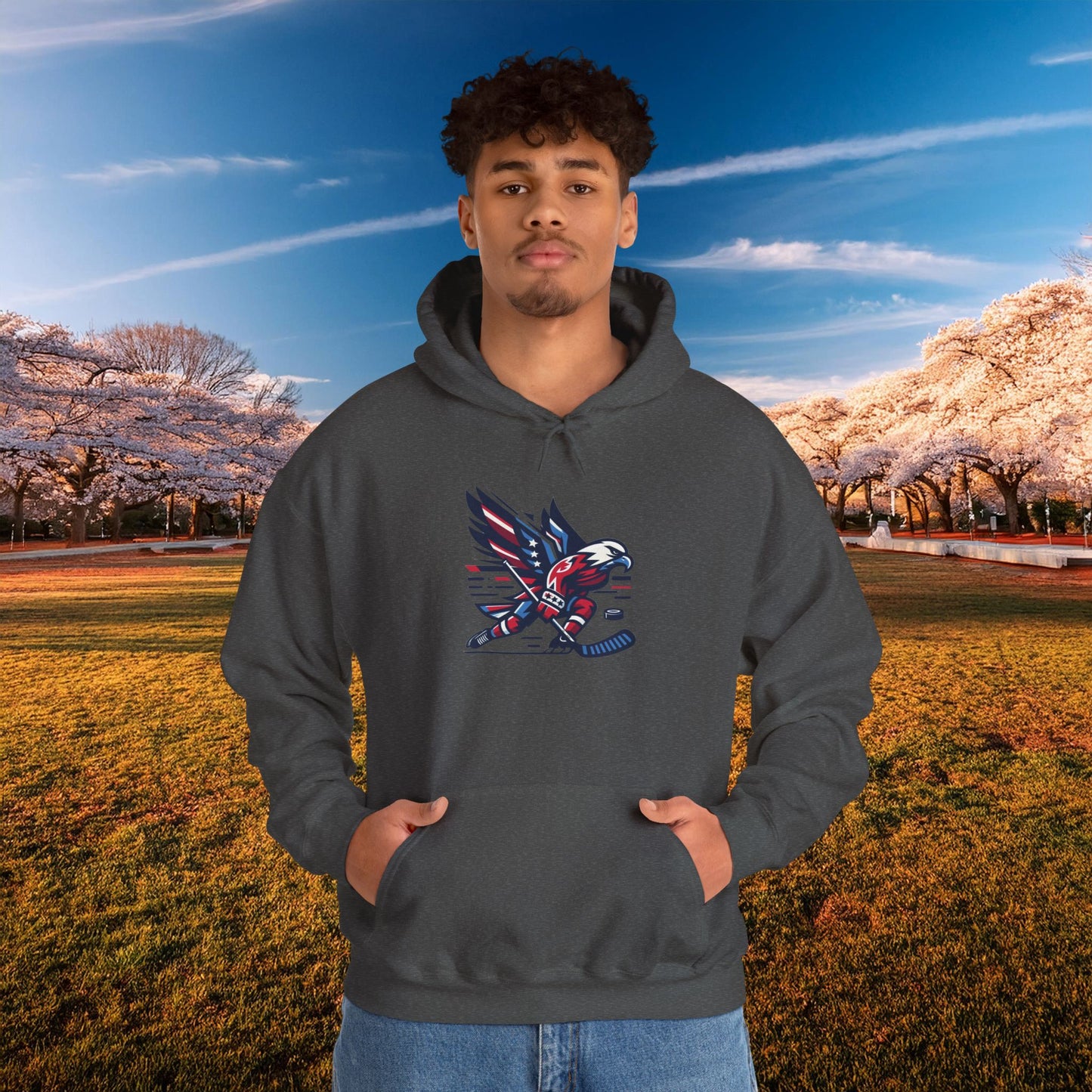 Washington Hockey Eagle Hoodie