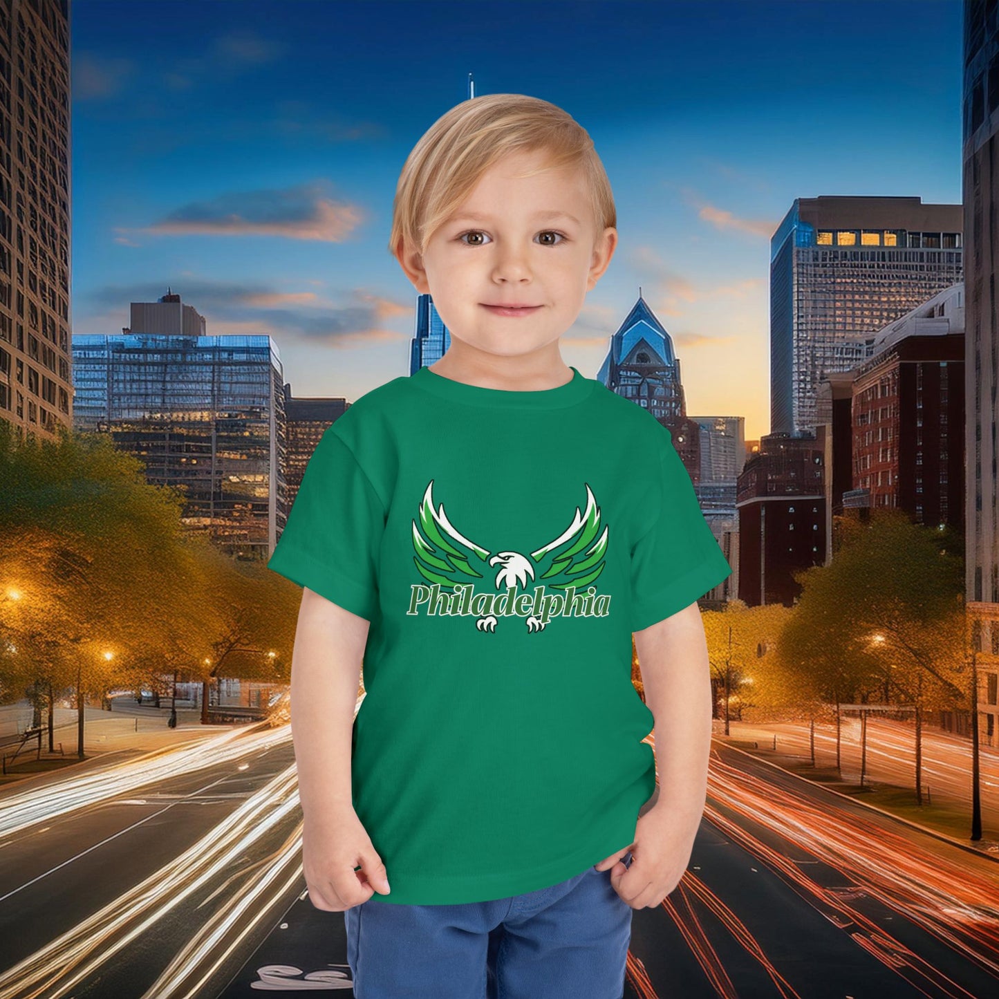Philadelphia Eagle Logo Toddler Tee