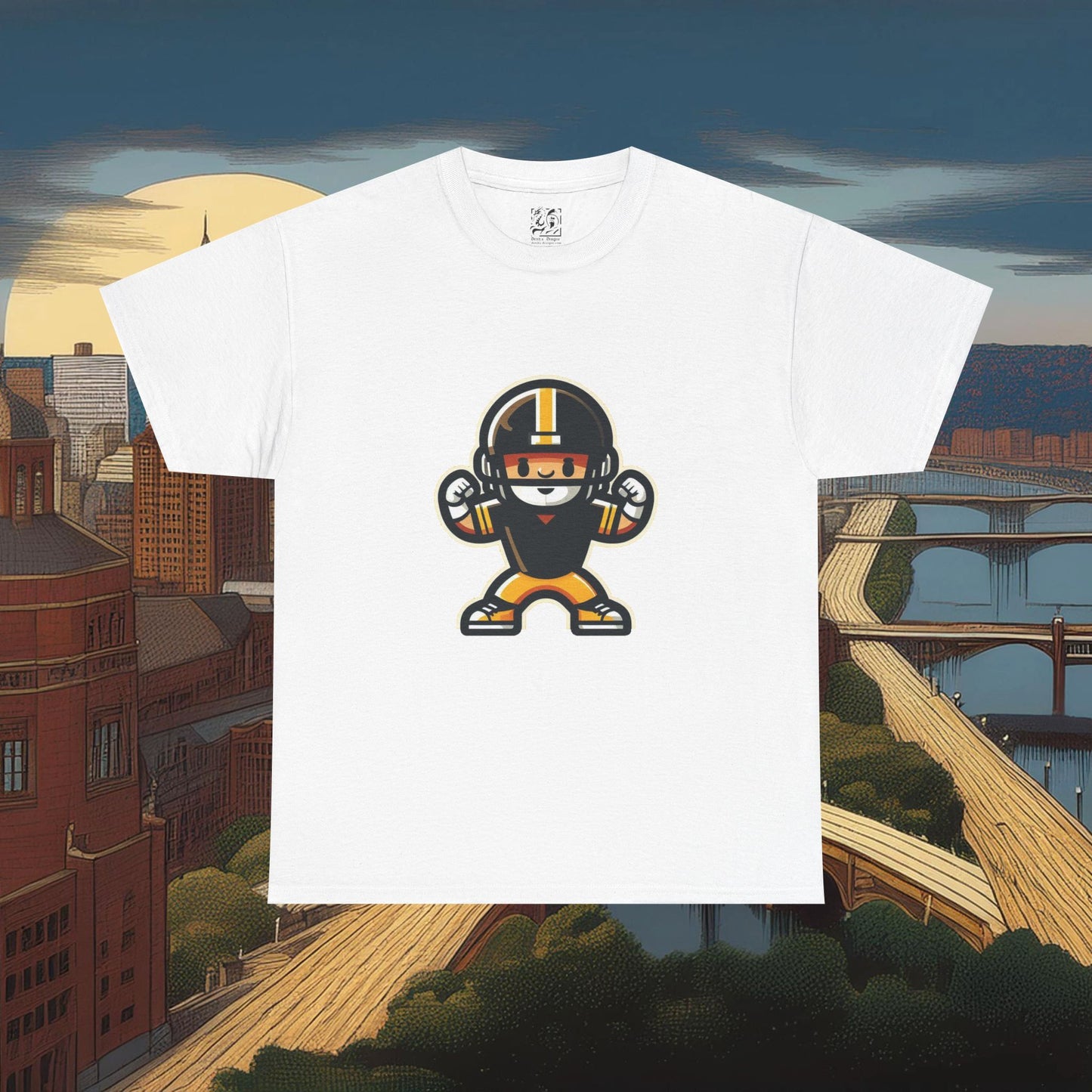 Mini Pittsburgh Football Player Tee