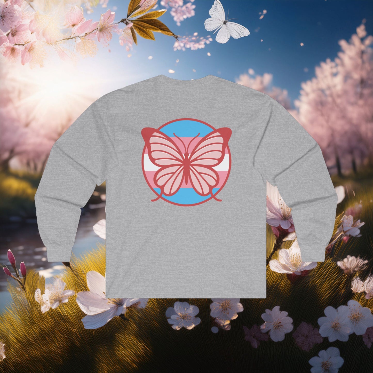 The T Elders Butterfly Unisex Long Sleeve Tee