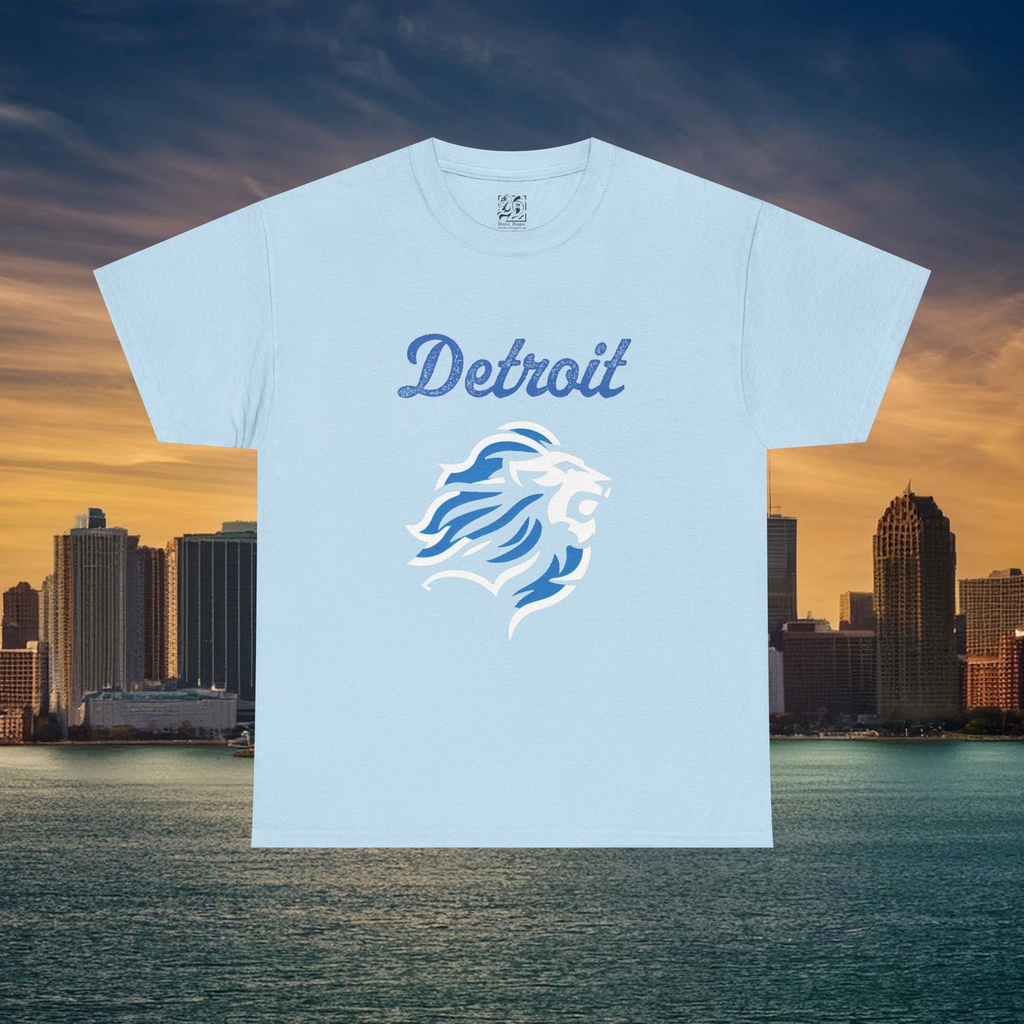 Detroit Football Crest Tee
