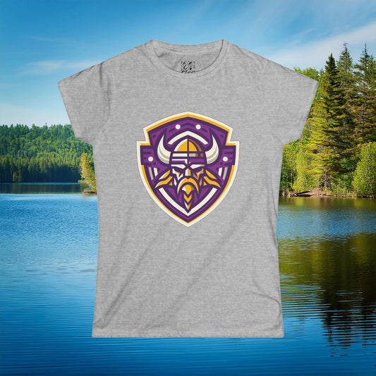 Minnesota Football Logo Women's Softstyle Tee