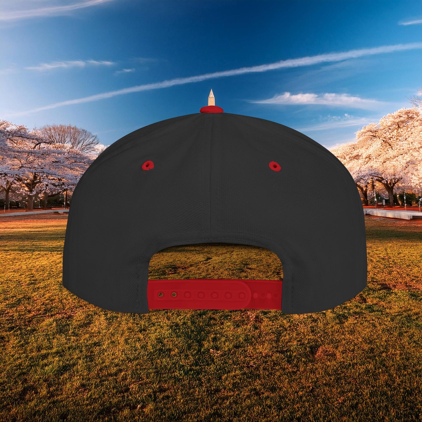 Washington Football Logo Flat Bill Snapback