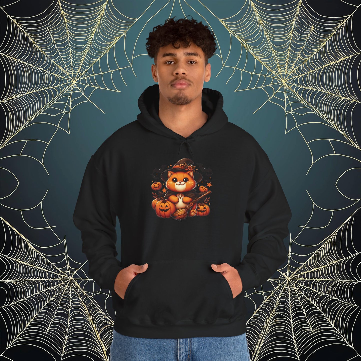 Halloween Cat Hoodie