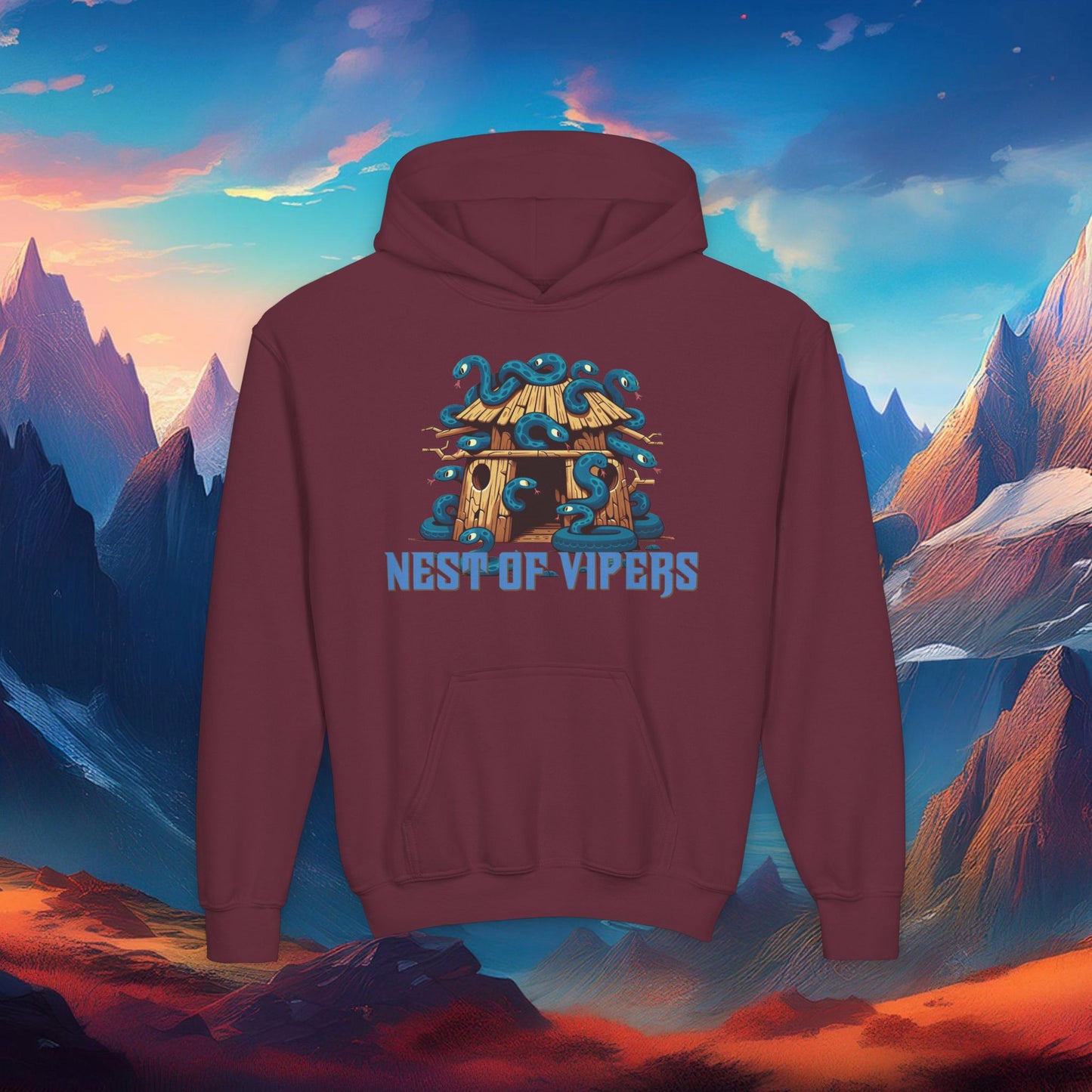 Nest of Vipers Youth Hoodie