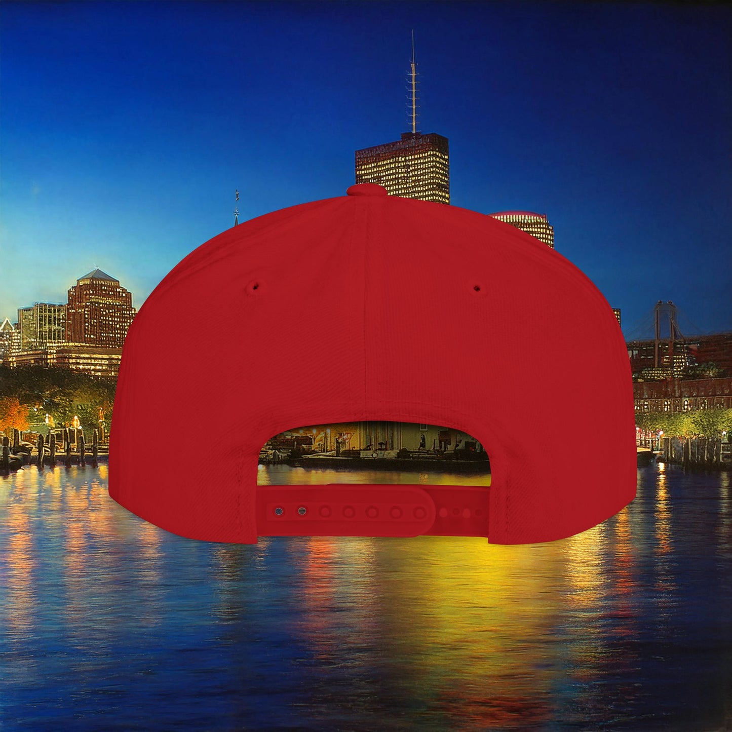 Boston Baseball Flat Bill Snapback