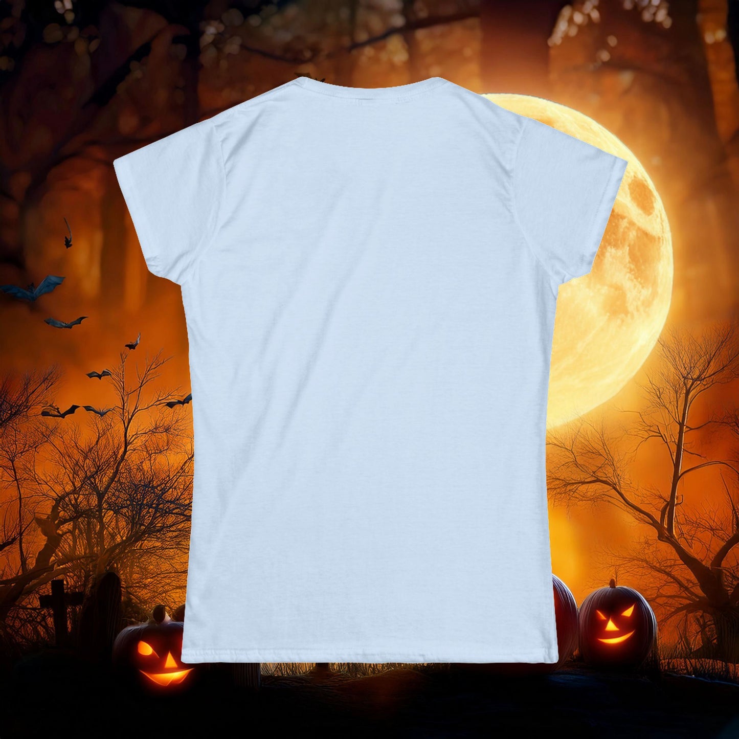 Trick or Treat Cat Women's Softstyle Tee