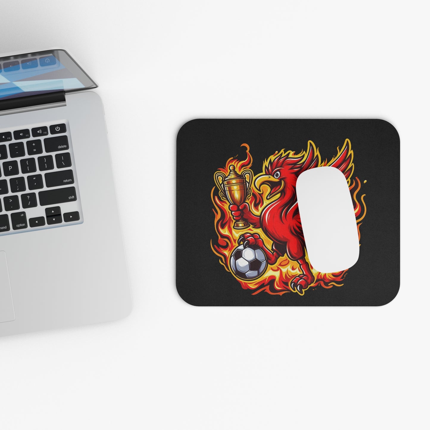 Liverpool Flames Mouse Pad