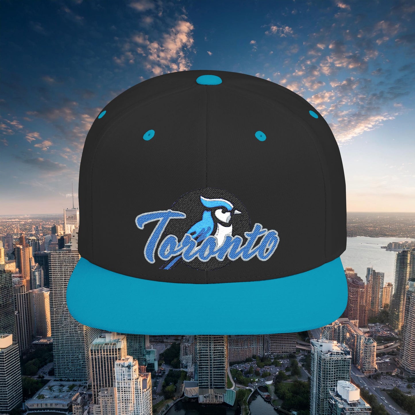 Toronto Baseball Flat Bill Snapback