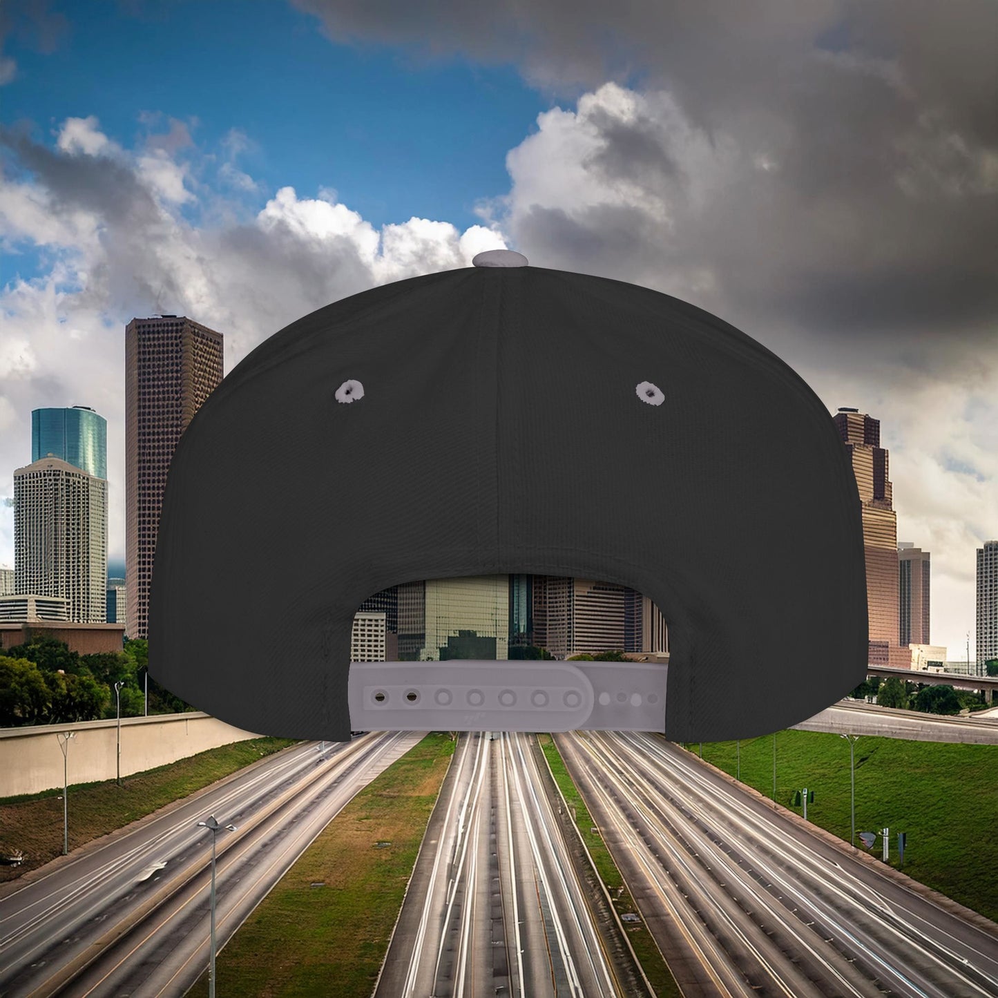 Houston Asteroid Flat Bill Snapback