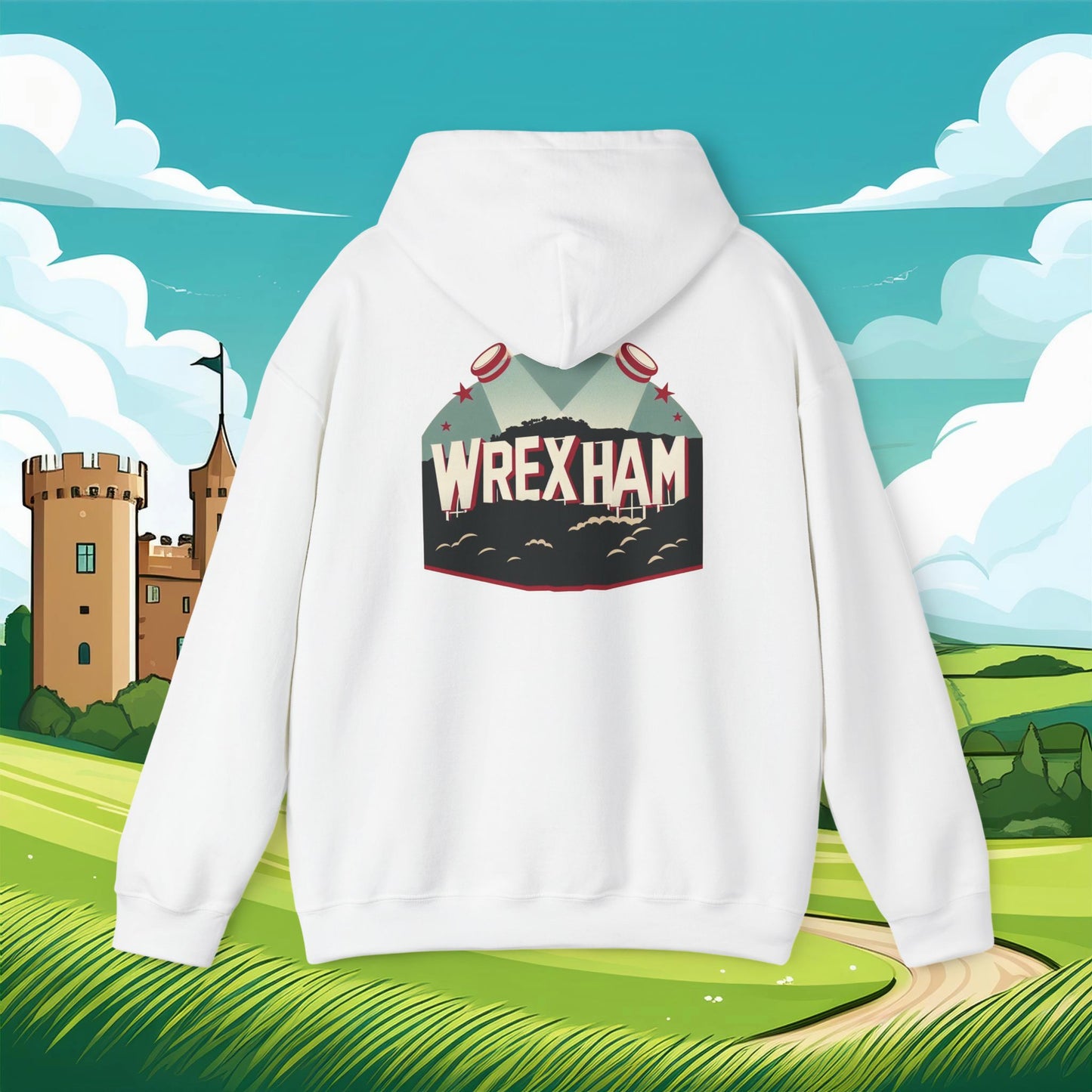 Wrexham Hollywood Sign Hoodie