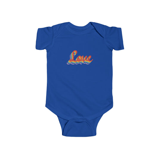 Rainbow Love Infant Bodysuit