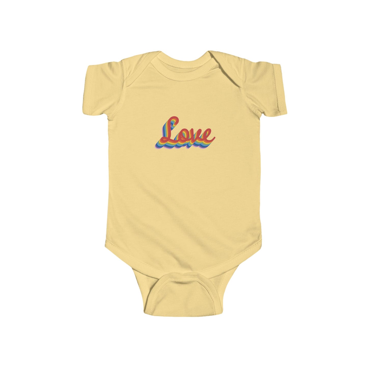 Rainbow Love Infant Bodysuit