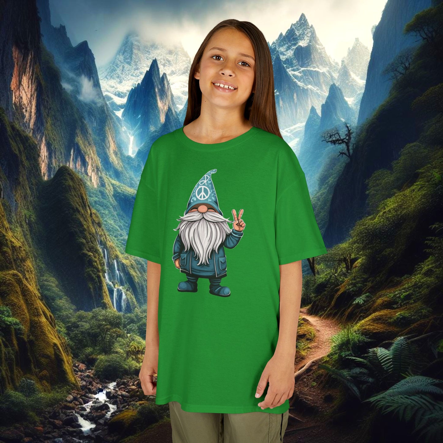 Peace Gnome Kids Tee