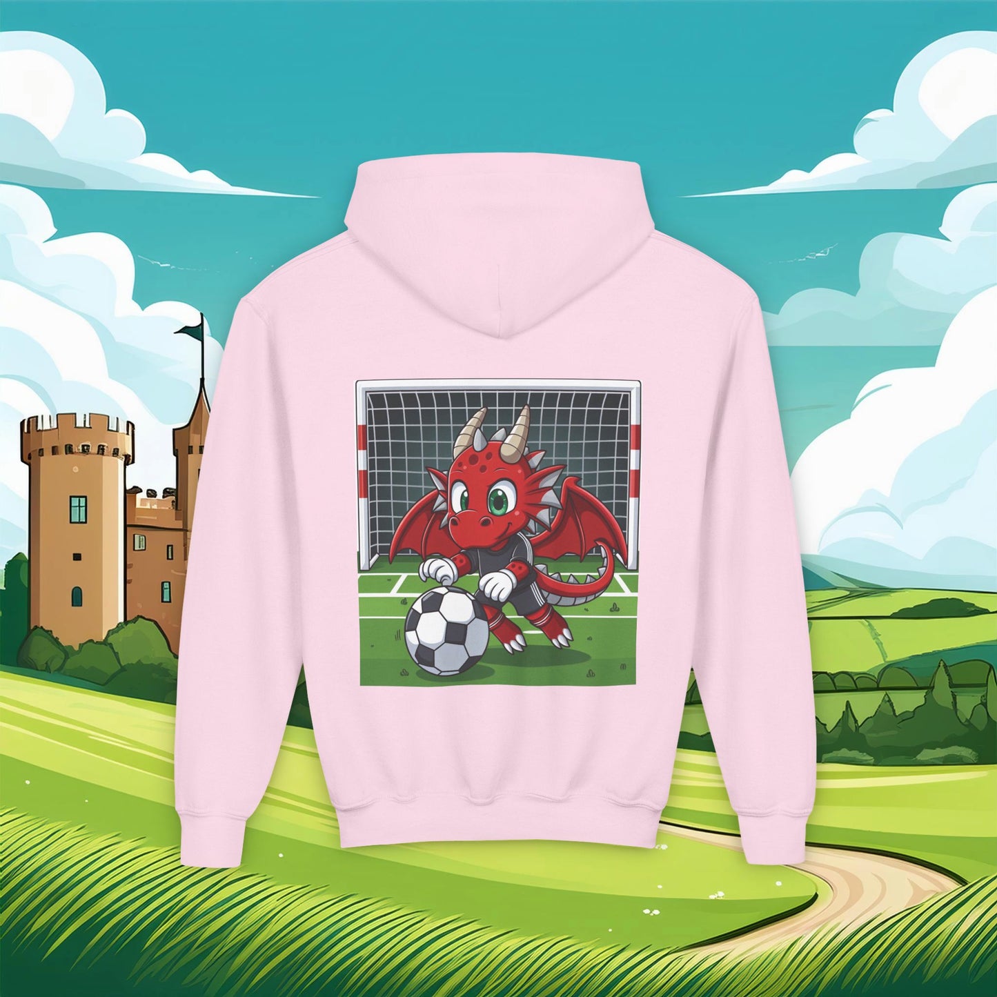 Wrexham Red Dragon Keeper Youth Hoodie