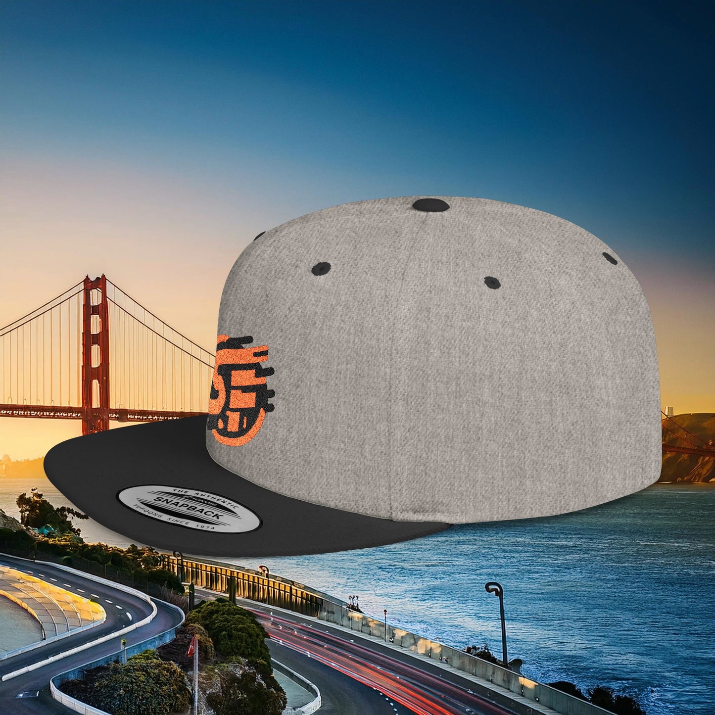 San Francisco SF Flat Bill Snapback