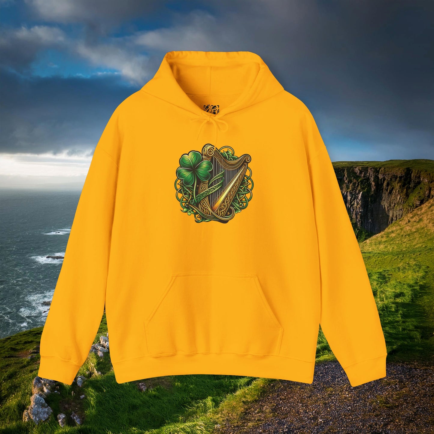 Irish Harp Hoodie