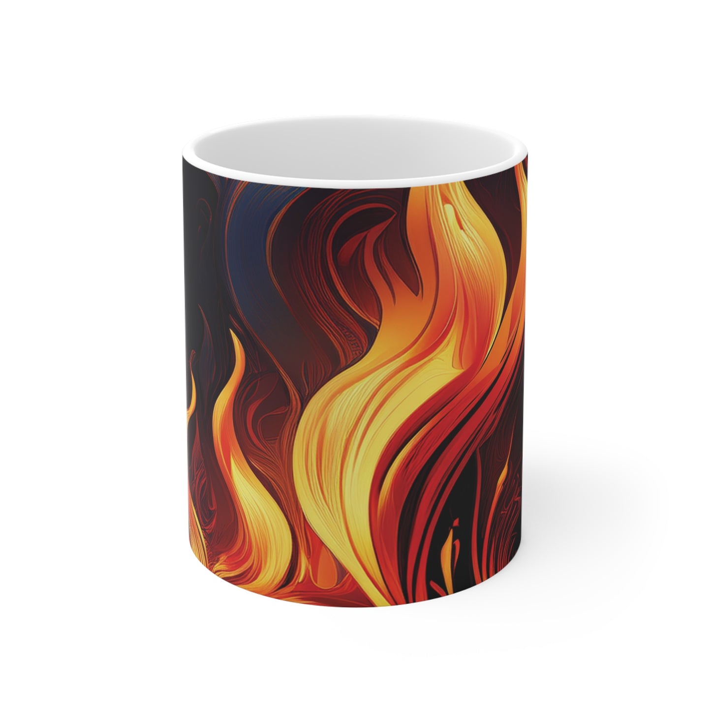 Flames Ceramic Mugs (11oz\15oz)