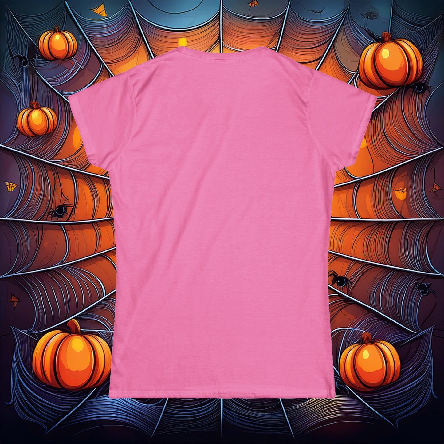 Halloween Cat Women's Softstyle Tee