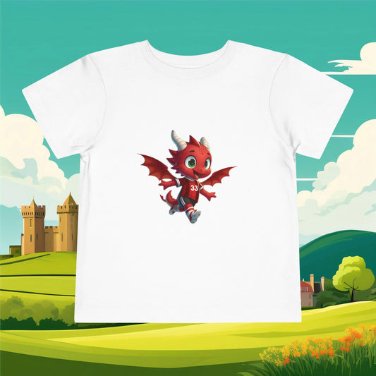Wrexham Mini Red Dragon Toddler Tee
