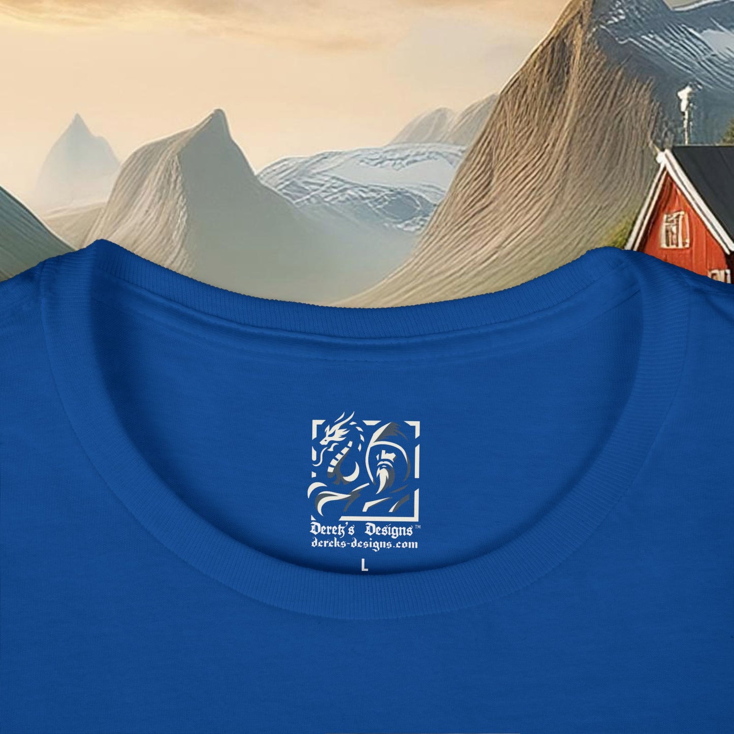 Viking and Dragon Women's Softstyle Tee