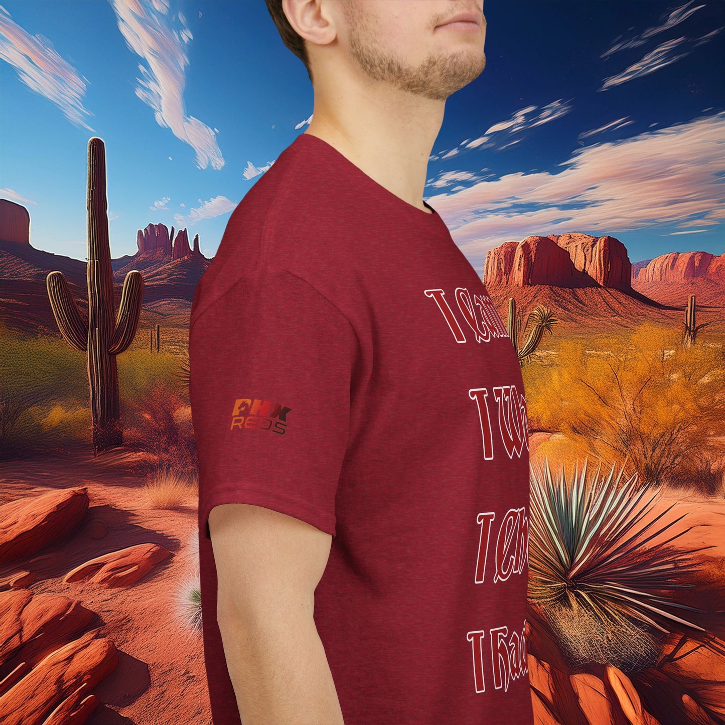 PHX Reds "Never Leave A Wrexham Match" Tee