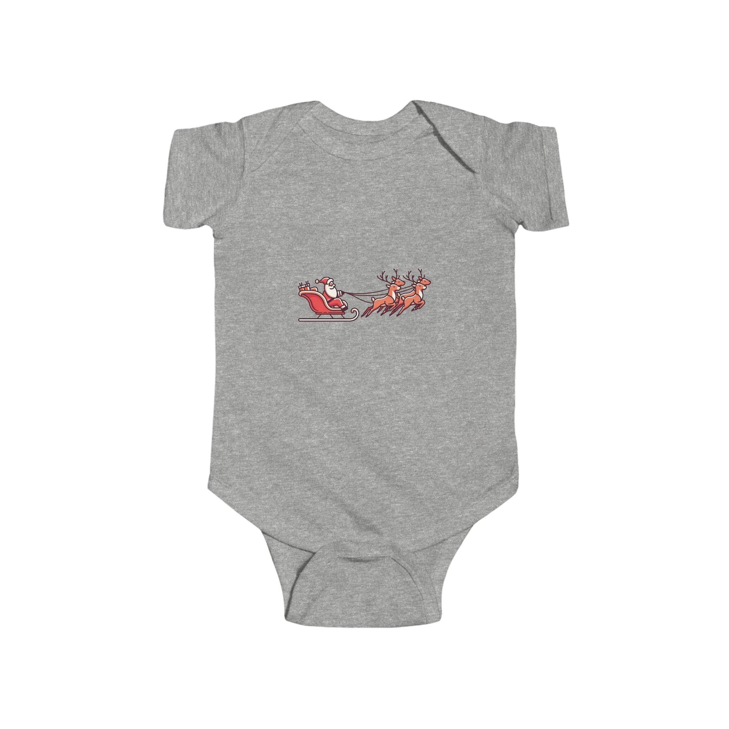 Santa's Sleigh Infant Bodysuit